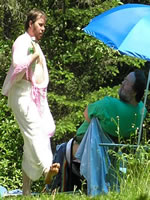 Miracle and Two Bears transversing